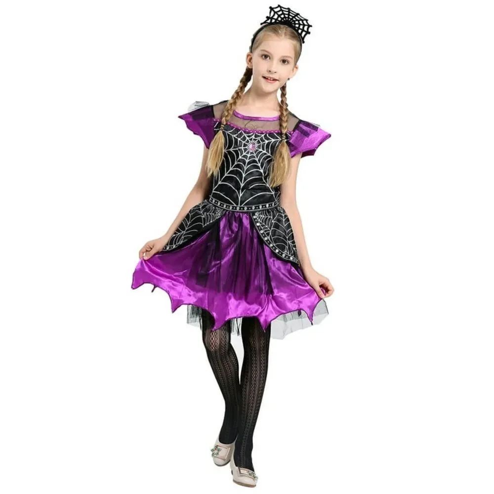 10/$50 Spiders Queen Up Costume Headwear Princess Girl Dress Size 10/12